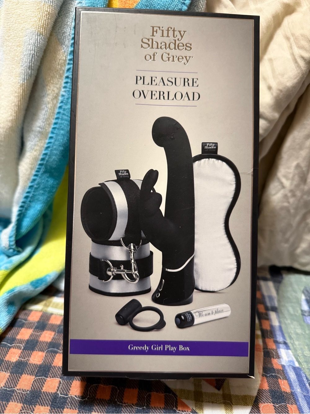 Pleasure Overload - Black & White Greedy Girl Play Box